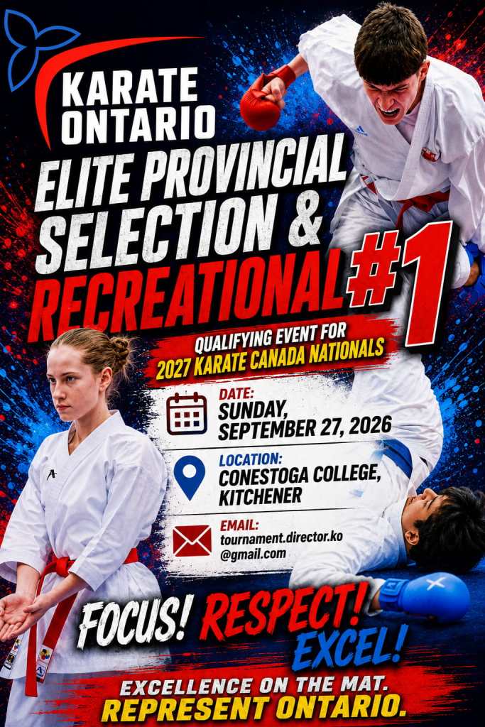 Karate Ontario Selection #1 — Elite & Recreational