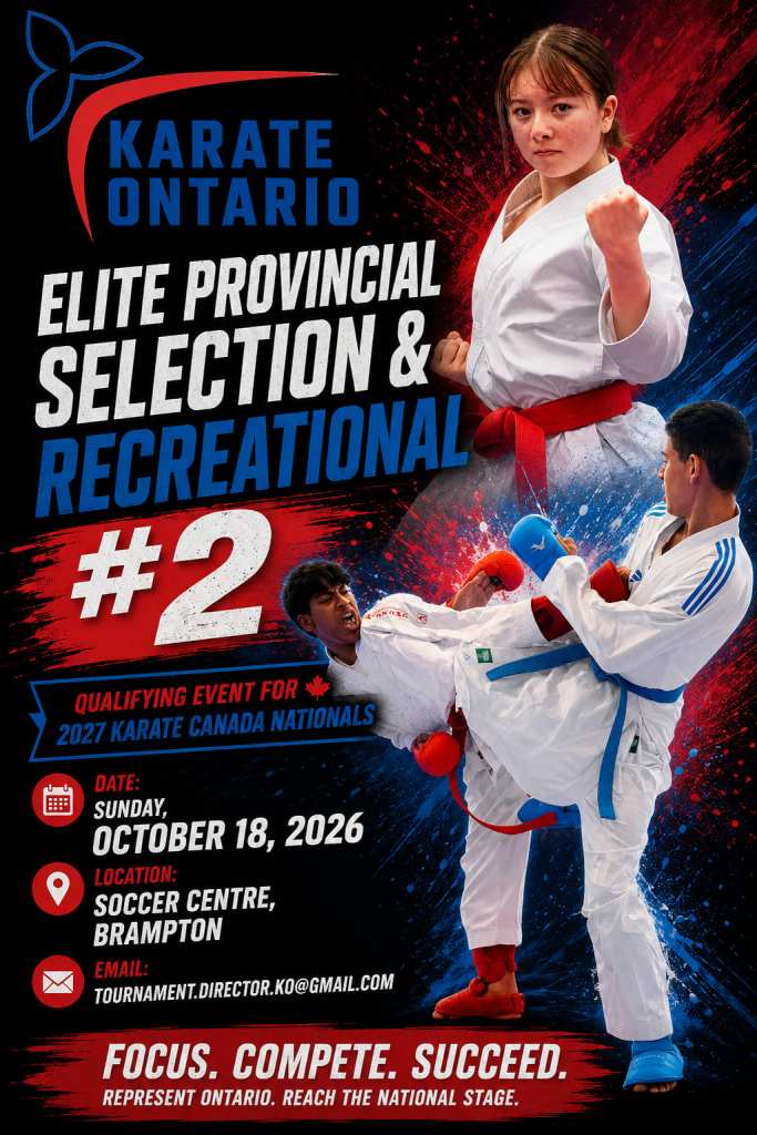 Karate Ontario Selection #2 — Elite & Recreational